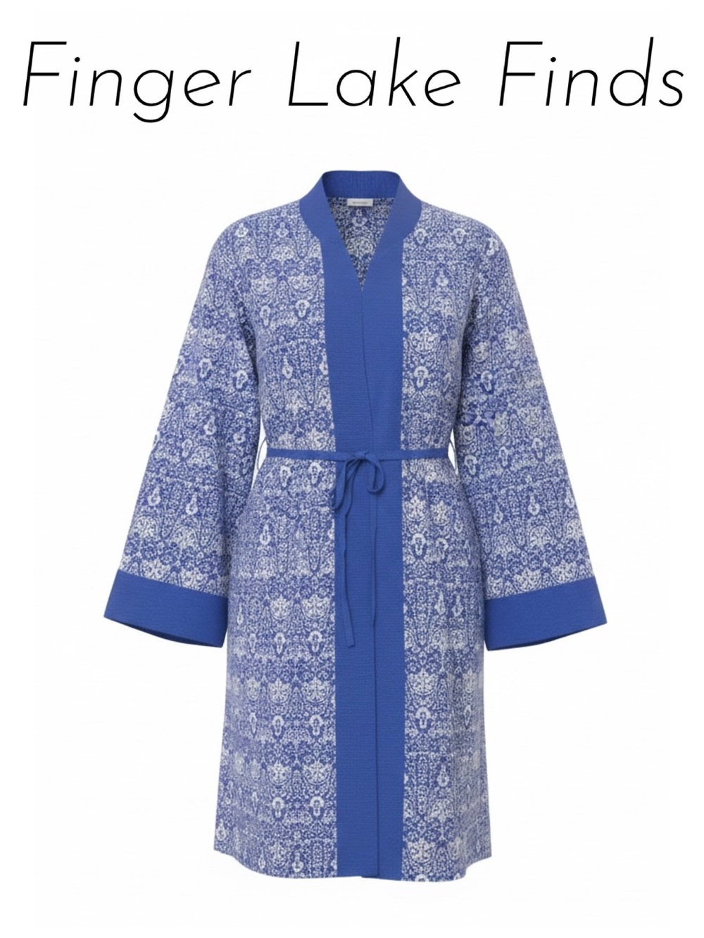Coolibar UPF50+ Blue Women's Calvada Cover-Up Dress, XXL